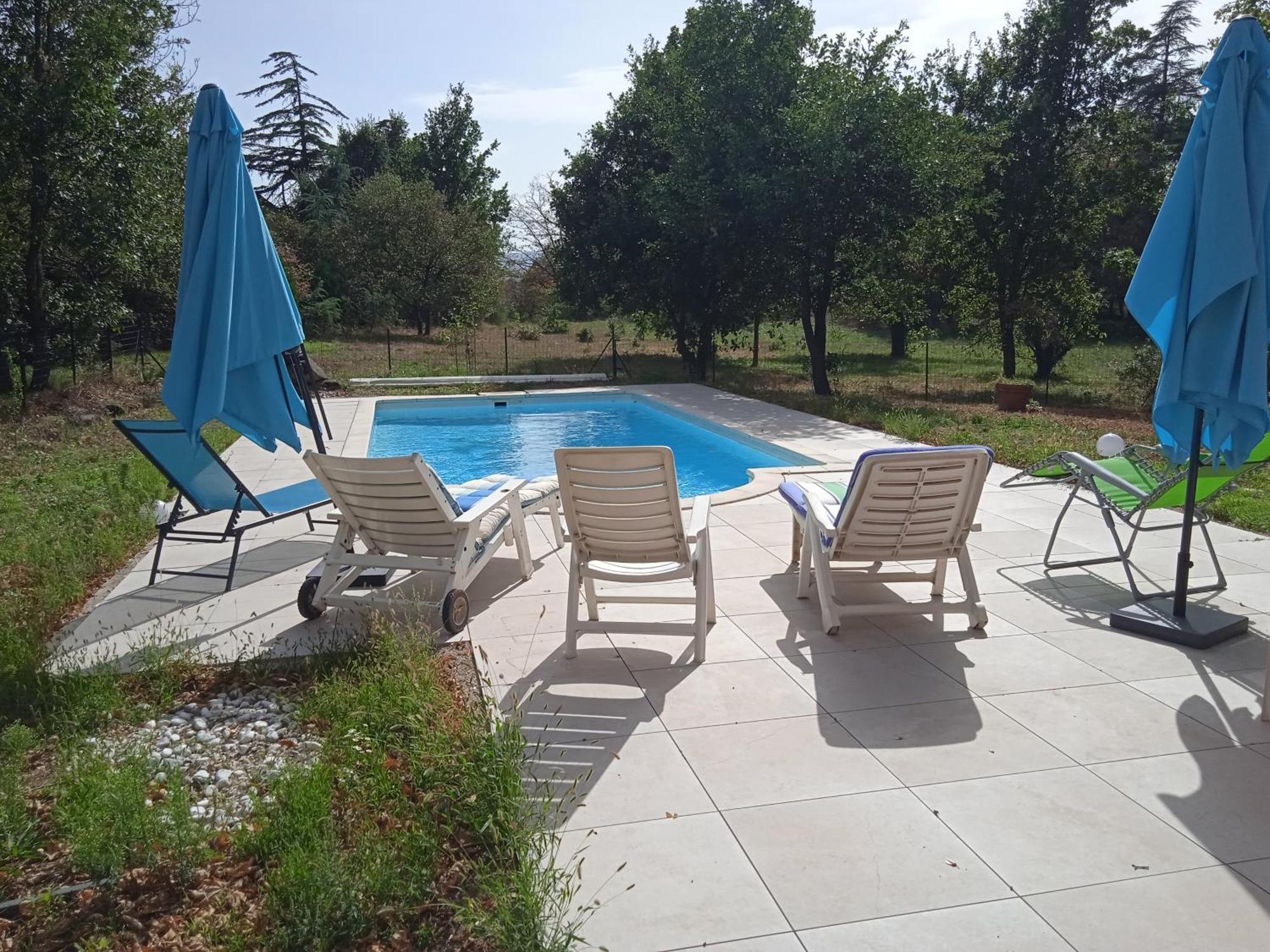 Maison Calme Avec Piscine Entouree De Son Parc Quintenas Екстериор снимка